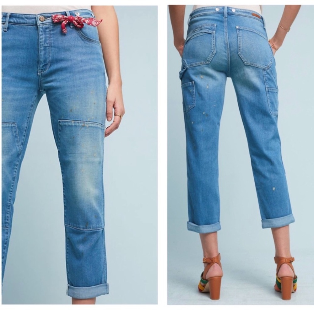 Pilcro & the Letterpress Carpenter Boyfriend Jean